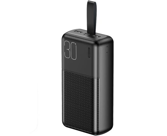 Повербанк XO PR199 Light Display 30000 mAh Black (6920680835676)