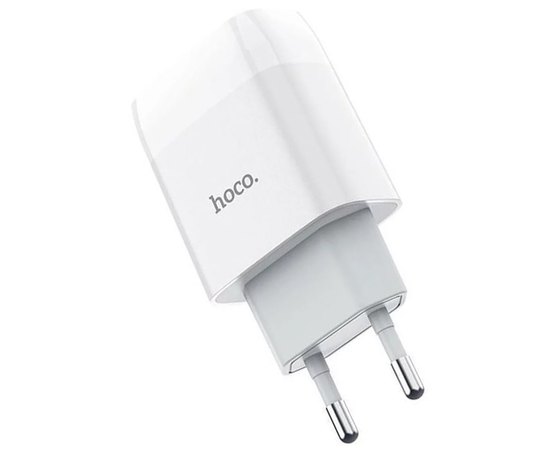 Зарядний пристрій Hoco Lightning Cable Glorious C73A 2USB, 2.4A White (000003942)