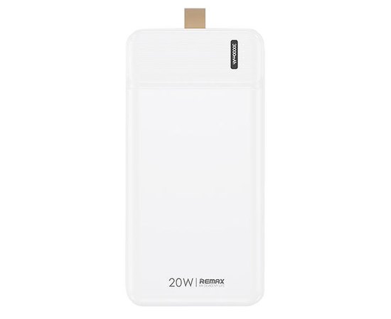 Повербанк Remax RPP-289 Pure 30000 mAh 20W + 18W PD+QC White (RPP-289 White)