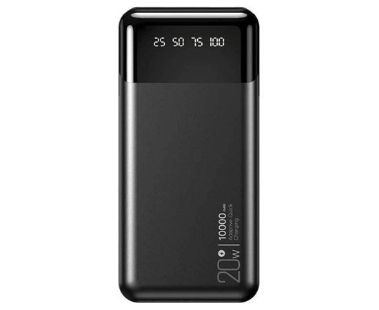 Повербанк XO PR192 20000 mAh 20W Black (6920680834648), Цвет : Чёрный