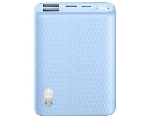 Повербанк ZMI Mini QB817 10000 mAh 22.5W Blue (QB817-Blue), Цвет : Голубой