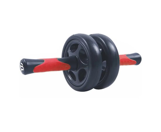 Колесо для преса PowerPlay 4327 Dual-Core Ab Wheel Чорно-червоне (PP_4327_Black/Red)