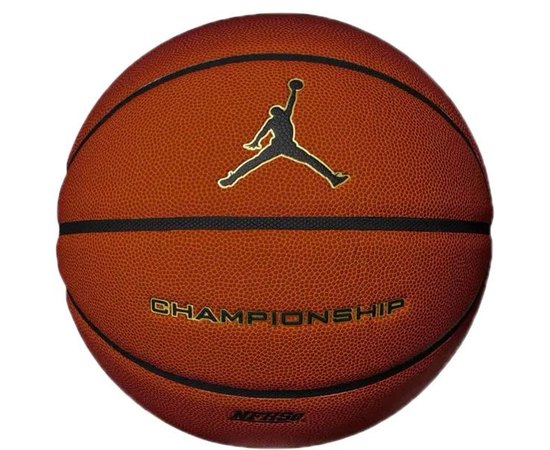 М'яч баскетбольний Nike Jordan Championship 8P Deflated NFHS коричневий size 7 (J.100.8251.891.07)