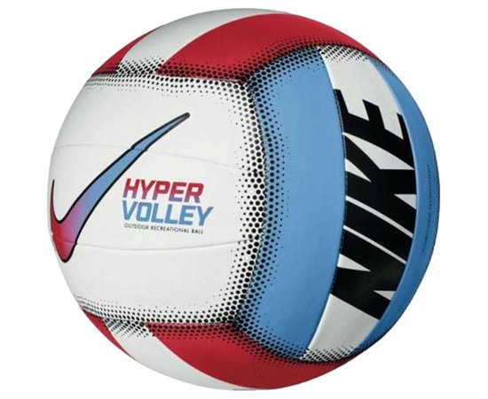 Мяч волейбольный Nike Hypervolley 18P белый/синий/красный size 5 (N.100.0701.982.05)