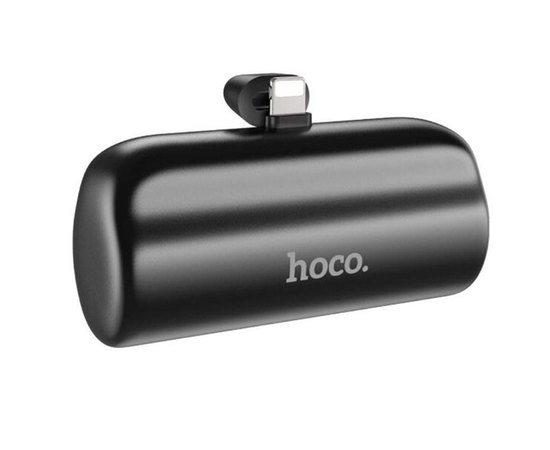 Повербанк HOCO J106 Pocket iP 5000 mAh Black (6931474790378), Колір: Чорний