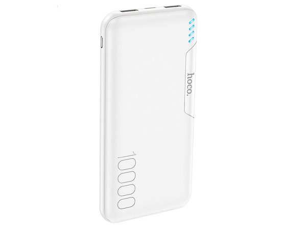 Повербанк HOCO J82 Easylink 10000 mAh White (6931474750266), Колір: Білий