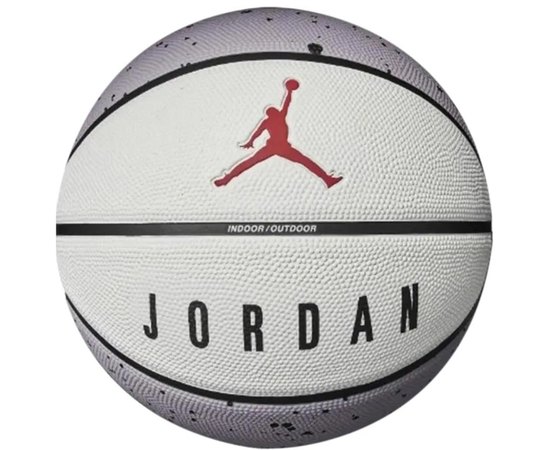 М'яч баскетбольний Nike Jordan PlayGround 2.0 8P Deflated Cement Grey/White/Black/Fire Red size 6 (J.100.8255.049.06)