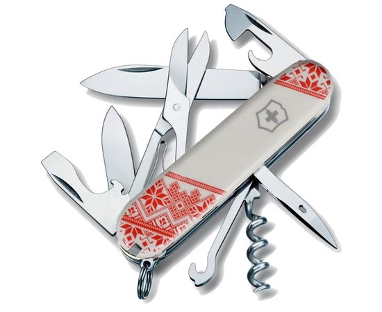 Нож Victorinox Climber Ukraine 1.3703.7_T0051r, Цвет : White