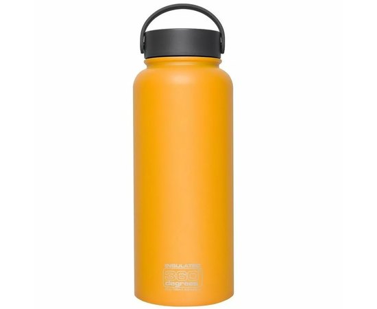 Термос 360° degrees Wide Mouth Insulated Yellow, 1 л (STS 360SSWMI1000YLW), Цвет: Yellow