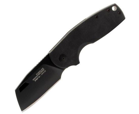 Нож туристический SOG Stout SJ, Blackout, Cleaver (SOG 16-03-07-57), Цвет : Black