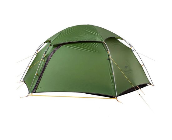 Палатка Naturehike Cloud Peak 2 NH17K240-Y 20D, двухместная со сферическим куполом, темно-зеленая (6927595712627)