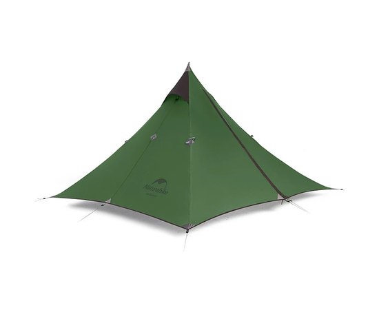 Палатка Naturehike NH17T030-L, сверхлегкая с острой верхушкой, темно-зеленая (6975641885894)