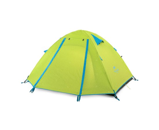 Палатка Naturehike P-Series NH18Z033-P 210T/65D, трехместная, зеленая (6975641887492), Цвет: Green