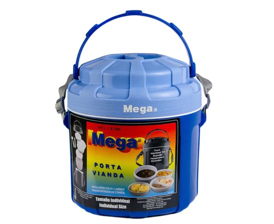 Термобокс Mega 2,6 л синий (0717040954278BLUE)