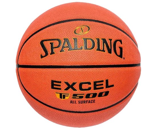 Мяч баскетбольный Spalding Excel TF-500 оранжевый size 6 (76798Z), Размер: 6