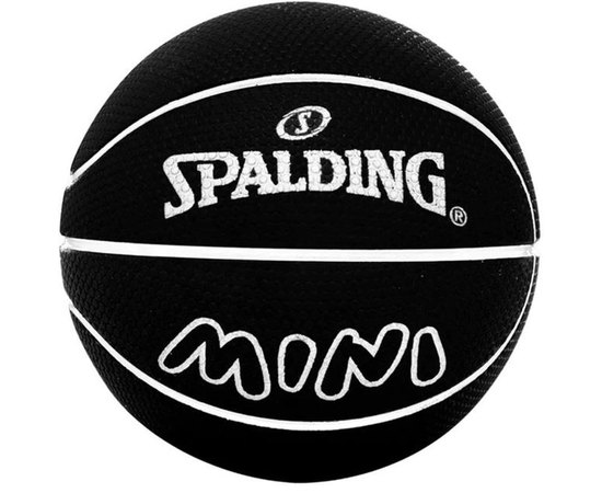 Мяч баскетбольный Spalding Spaldeens Mini черный 5.5 см (51335Z), Колір: Чорний