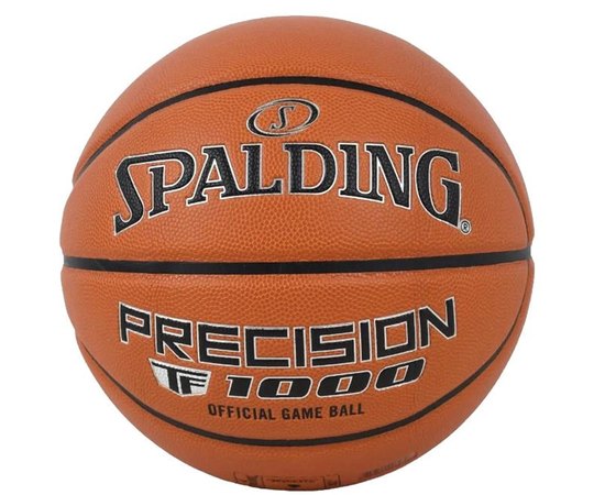 Мяч баскетбольный Spalding TF-1000 Precision оранжевый size 7 (76965Z), Размер: 7, Цвет: Оранжевый