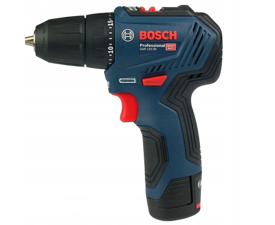 Аккумуляторный бесщеточный дрель-шуруповерт Bosch Professional GSR 12V-30 (06019G9000)