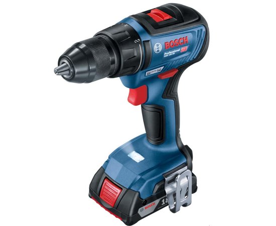 Аккумуляторный шуруповерт Bosch Professional GSR 18V-50 + набор бит 43 шт (06019H5004)