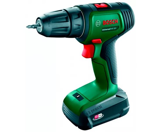 Аккумуляторный шуруповерт Bosch UniversalDrill 18V (06039D4002)