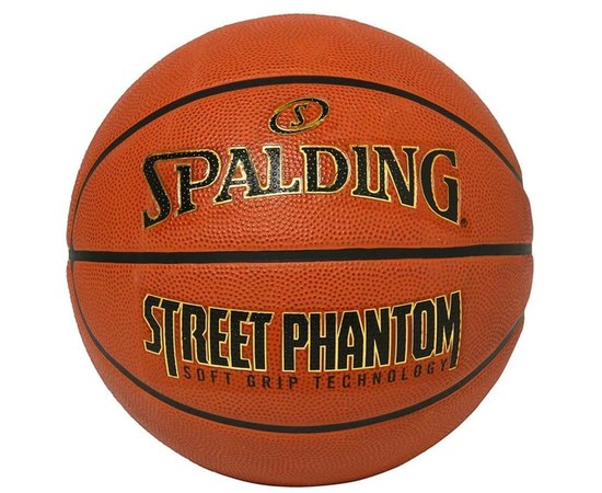 Мяч баскетбольный Spalding Street Phantom оранжевый size 7 (84387Z)