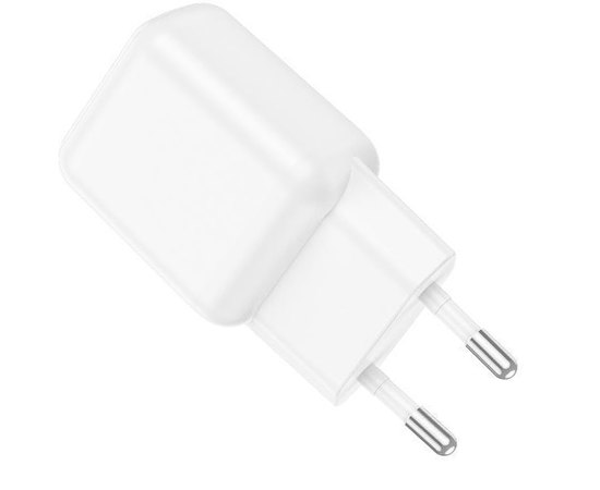 Зарядний пристрій Hoco Lightning cable single port charger set C96A 1USB, 2.1A White (000008937), Колір: White