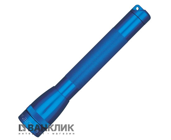 Фонарь Mini Maglite AA (голубой) и 2 батарейки в блистере (M2A116R)