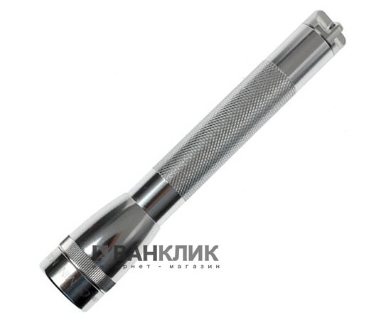 Фонарь Mini Maglite AA (серый) и 2 батарейки в подарочной коробке (M2A09LR)