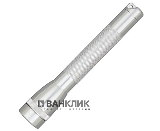 Ліхтар Mini Maglite AA (сріблястий) і 2 батарейки в подарунковій коробці (M2A10LR)