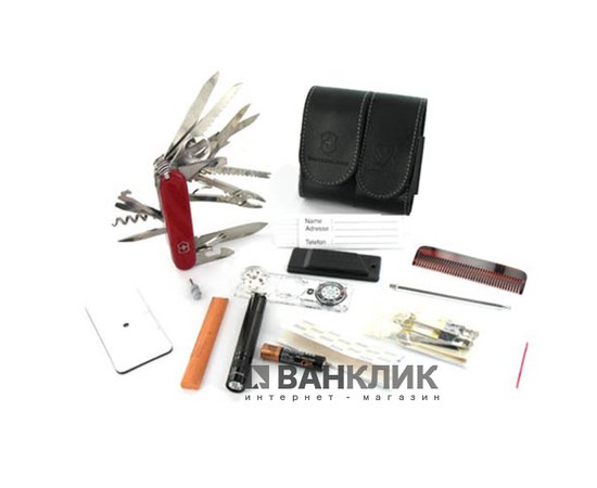 Набор выживания Victorinox Survival-Kit в кожанном чехле 1.8812