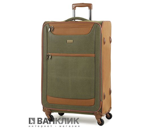 Чемодан Members Boston (XL) Olive Green 922605