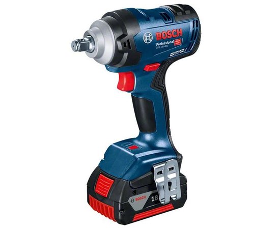 Аккумуляторный ударный гайковерт Bosch Professional GDS 18V-400 (06019K0020)