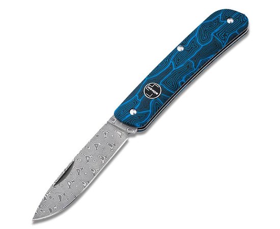 Кишеньковий ніж  Boker Plus Tech Tool Damast Blue 01BO559DAM