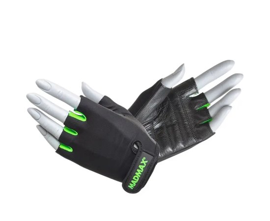 Перчатки для фитнеса MadMax MFG-251 Rainbow Green XS (MFG-251-GRN_XS), Размер: XS, Цвет: Green