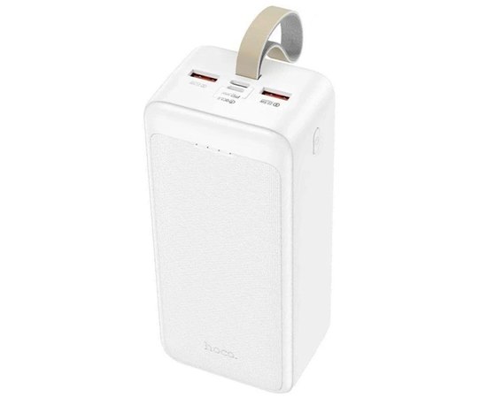 Повербанк HOCO Smart charge J111C 40000 mAh 30W White (6931474795816), Колір: Білий, Ємність: 40 000 mAh