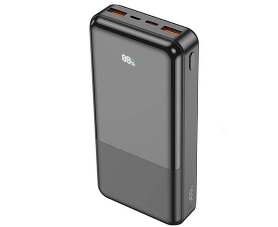 Повербанк HOCO Universe J108A 20000 mAh 22.5W Black (6931474791214), Колір: Чорний, Ємність: 20 000 mAh