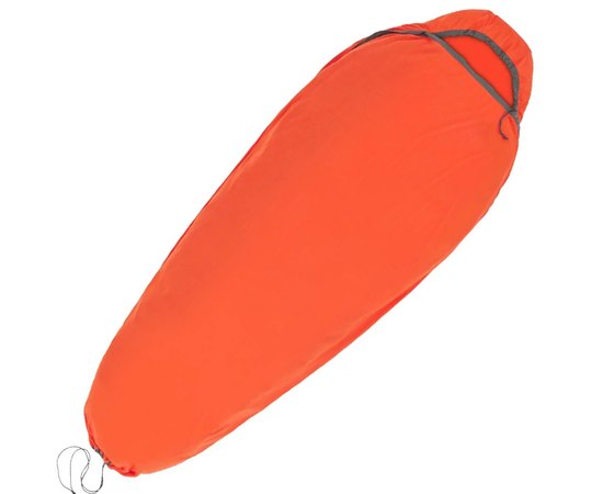 Вкладыш для спального мешка Sea to Summit Reactor Extreme Sleeping Bag Liner Spicy Orange Compact Mummy w/ Drawcord (STS ASL031071-190802), Максимальный рост пользователя, см: 177 см