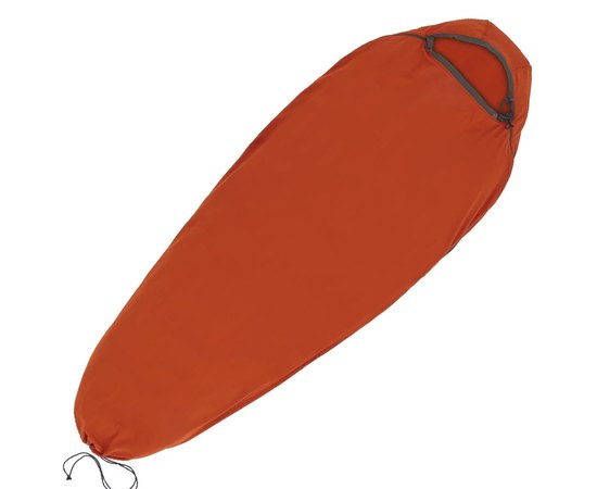 Вкладиш для спального мішка мешка Sea to Summit Reactor Fleece Sleeping Bag Liner Picante Red Compact Mummy w/ Drawcord (STS ASL031031-191902), Максимальний зріст користувача, см: 177 см