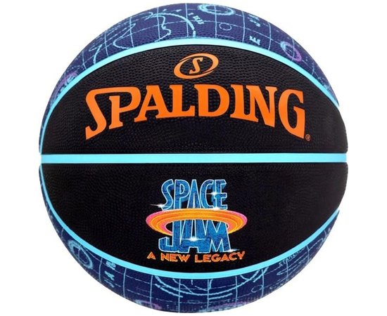 Мяч баскетбольный Spalding Space Jam Tune Court мультиколор size 5 (84596Z)