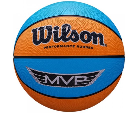 Мяч баскетбольный Wilson MVP Mini RBR BSKT AQ/OR size 3 (WTB1763XB03)