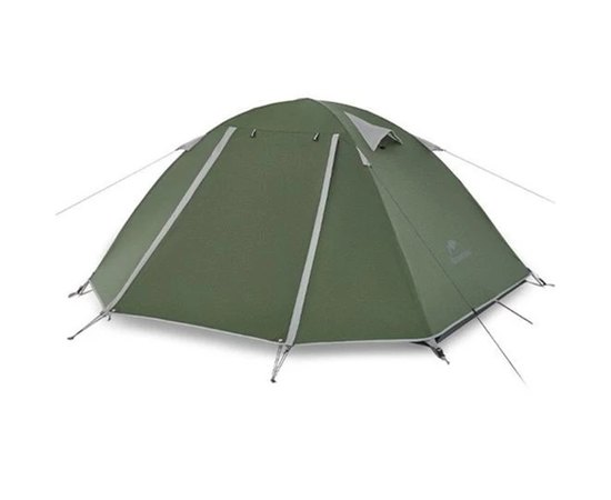 Палатка Naturehike P-Series CNK2300ZP028, четырехместная, темно-оливковая (6976023920455), Цвет: Dark Olive