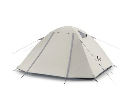 Намет Naturehike P-Series CNK2300ZP028, тримісна, світло-сіра (6976023920486), Колір: Светло-серая