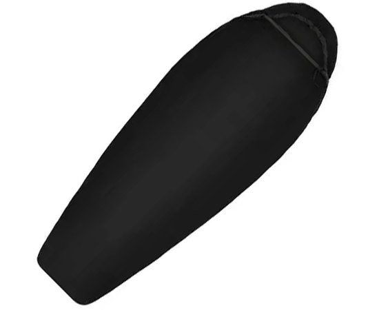 Вкладыш для спального мешка Sea to Summit Reactor Sleeping Bag Liner, Beluga Black, Standart, Mummy, 198 см (STS ASL031061-190105)