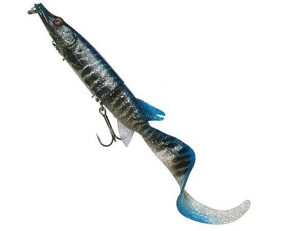 Воблер Savage Gear 3D Hybrid Pike SS 170mm 47.0g Blue Silver UV (76804), Колір: Blue Silver