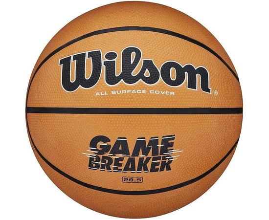 М'яч баскетбольний Wilson Gambreaker BSKT OR size 5 (WTB0050XB05), Розмір: 5