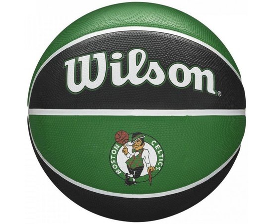 М'яч баскетбольний  Wilson NBA Team Tribute BOS Celtics 295 size 7 (WTB1300XBBOS)