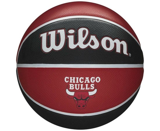 Мяч баскетбольный Wilson NBA Team Tribute chi bulls size 7 (WTB1300XBCHI)