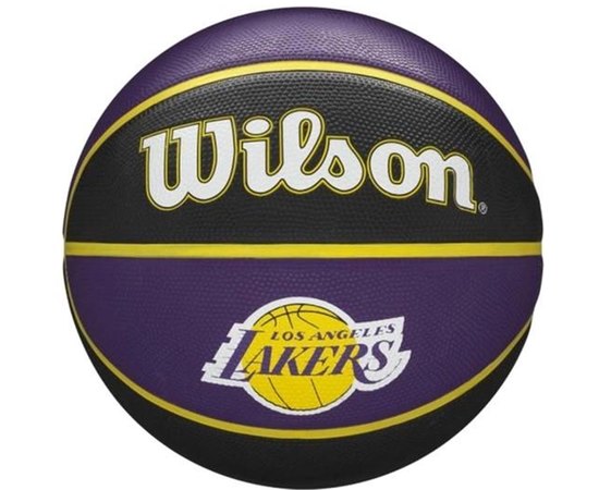 Мяч баскетбольный Wilson NBA Team Tribute LA lakers size 7 (WTB1300XBLAL)