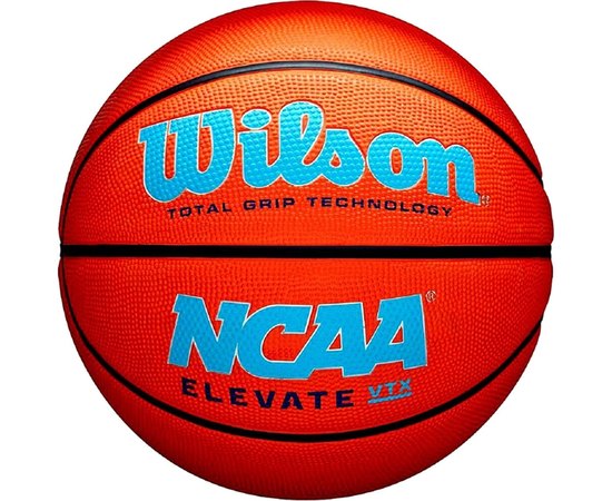 М'яч баскетбольний Wilson NCAA Elevate VTX BSKT Orange/Blue size7 (WZ3006802XB7), Розмір: 7