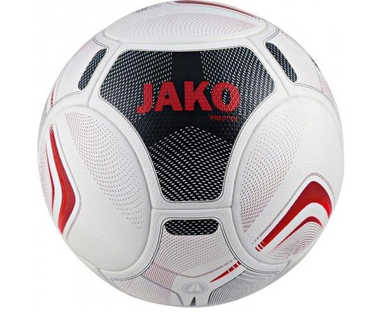 М'яч футбольний Jako Fifa Prestige Qulity Pro белый/черный/бордовый size 5 (2344-00)